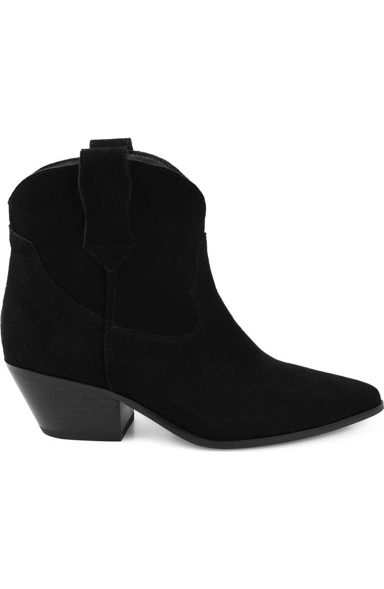 Artisan Crafted By Zigi Izzy Western Boot, Alternate, color, Black Suede