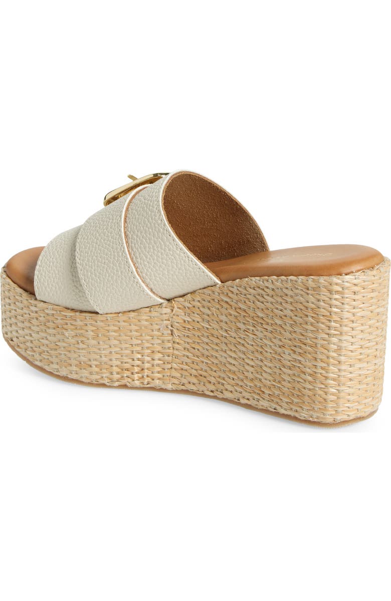 Chocolat Blu Jana Platform Wedge Slide Sandal, Alternate, color, Ice Leather