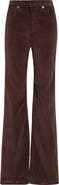 Veronica Beard Crosbie High Waist Wide Leg Corduroy Pants