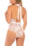 Naomi Plunge Neck Lace Bodysuit