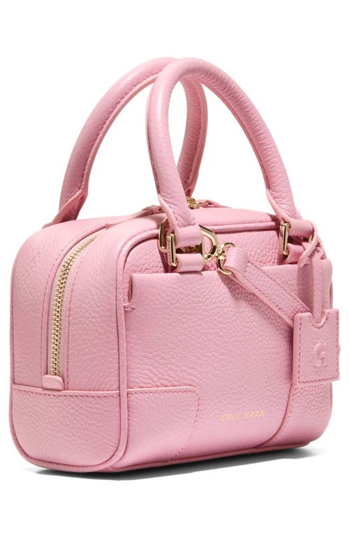 Cole Haan Mini Beverly Leather Satchel In Blue