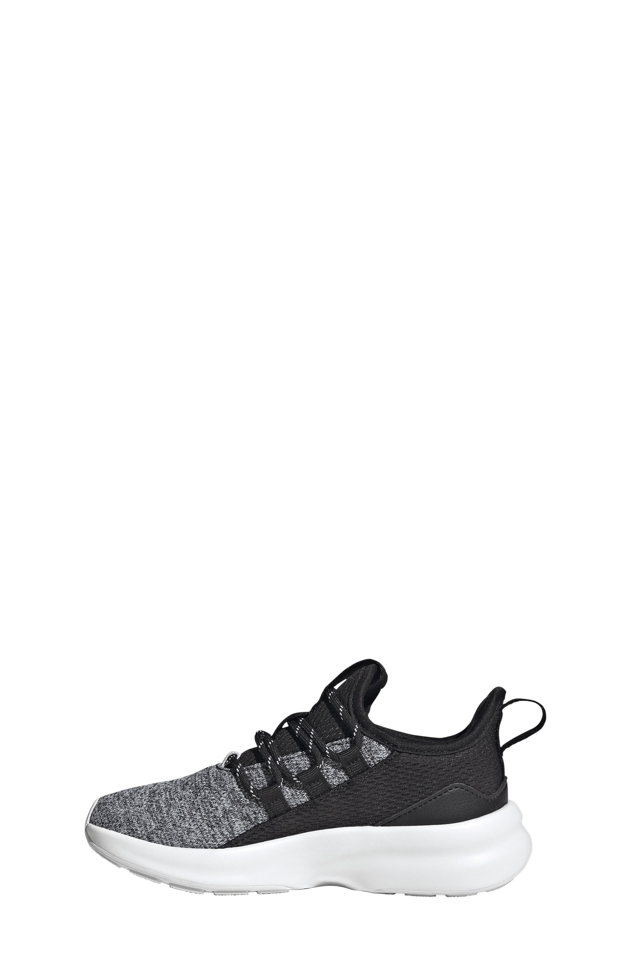 adidas Kids' Lite Racer Adapt 8.0 Sneaker, Alternate, color, Core Black/ Footwear White