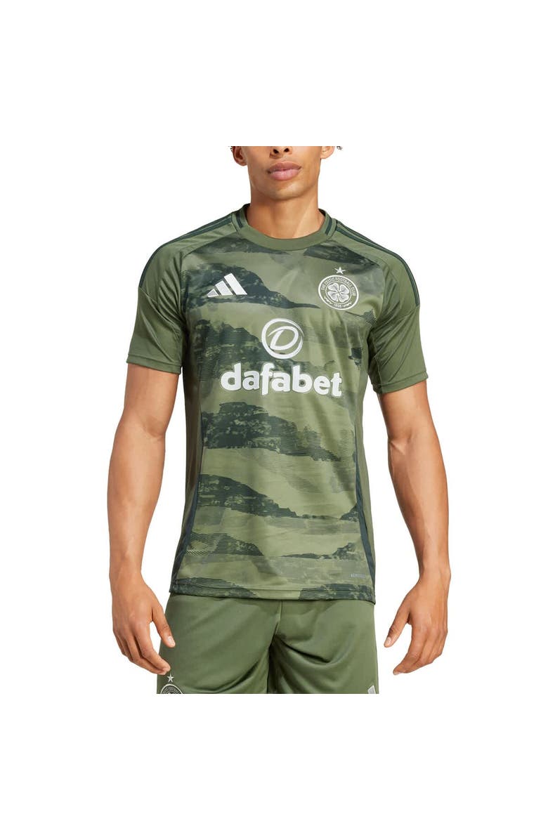 adidas Men's adidas Green Celtic 2024/25 Third Replica Jersey, Alternate, color, 