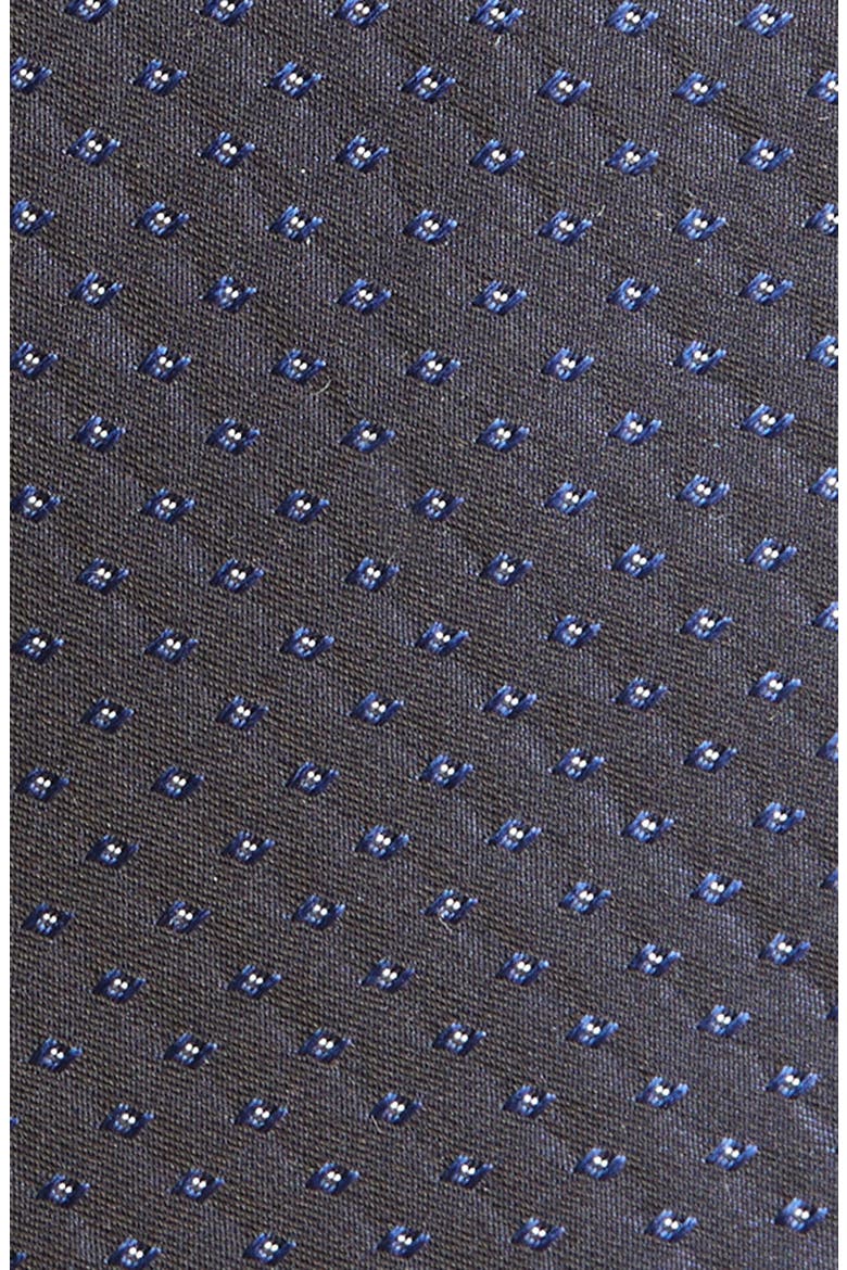 Neat Silk Tie, Alternate, color, DK BU
