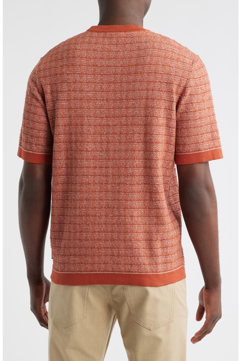 Jiordano Cotton Blend T-Shirt, Alternate, color, DARK ORANGE