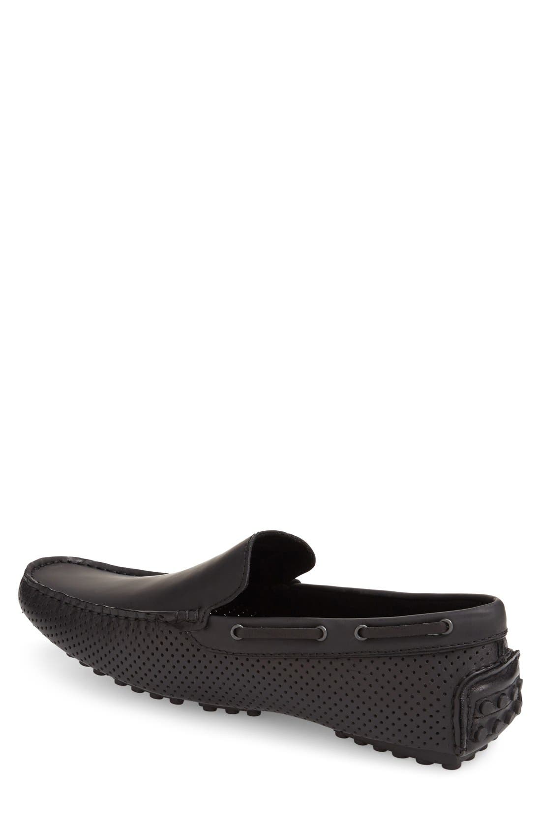 Kenneth Cole New York 'Peer Pressure' Loafer, Alternate, color, Black Leather
