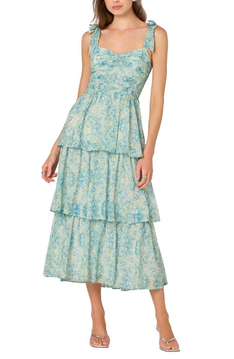 Tiered Tie Strap Sundress