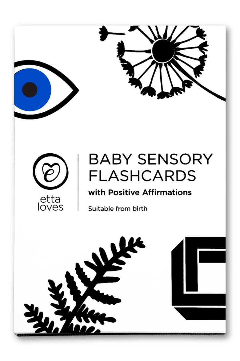 Affirmation & Sensory Flash Cards, Main, color, NO COLOR