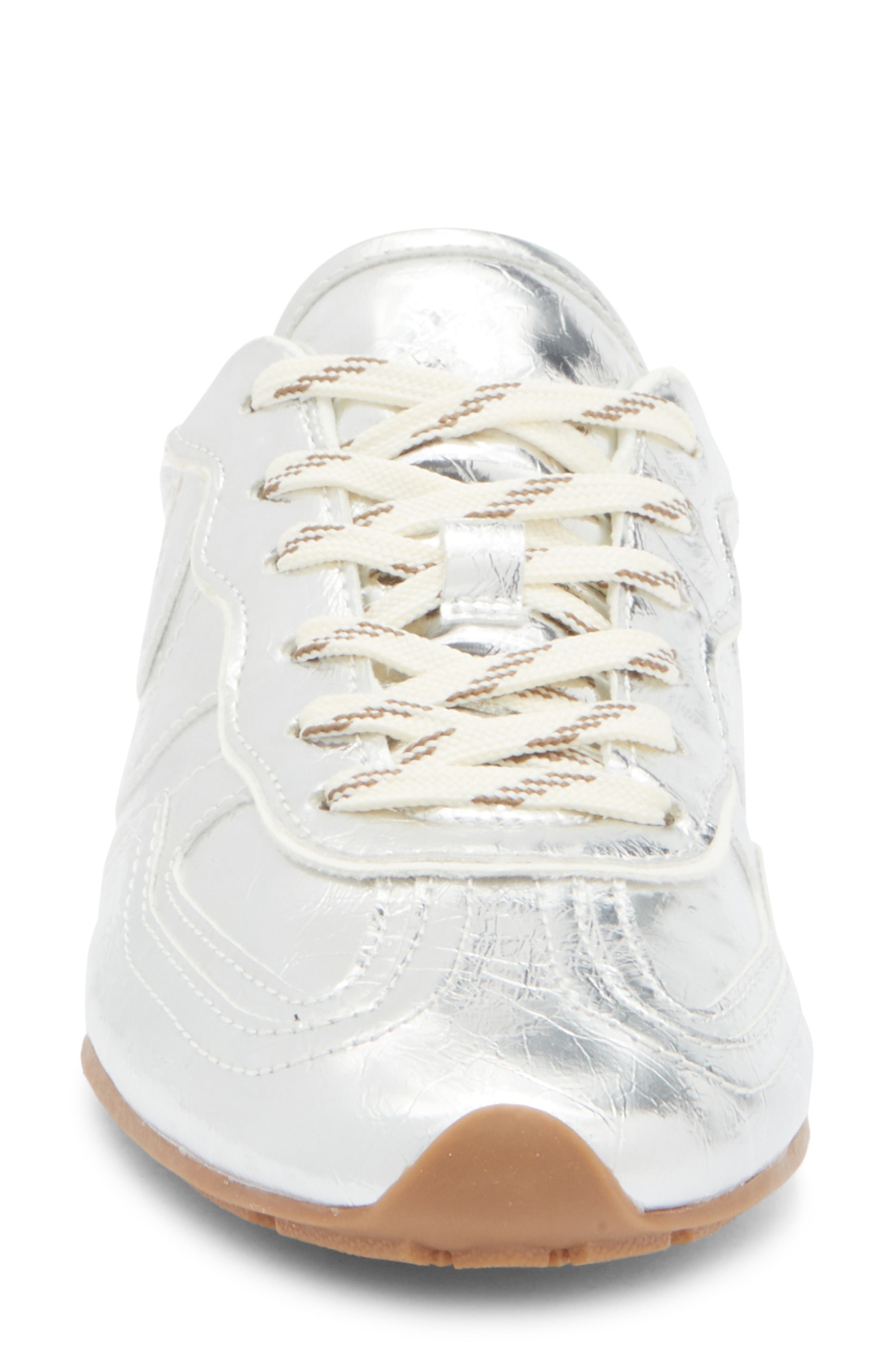 Steve Madden Abbi Sneaker, Alternate, color, Silver
