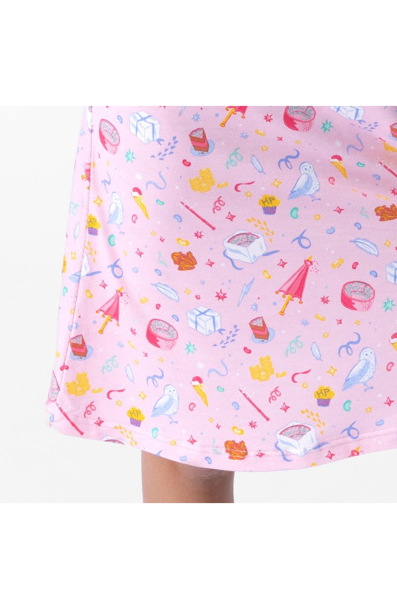 Bellabu Bear Kids' Happee Birthdae Harry Short Sleeve Dress, Alternate, color, Happee Birthdae Harry