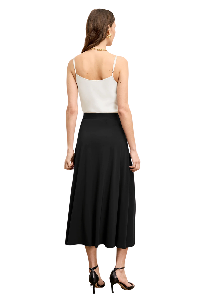 Ara Light Jersey Skirt, Alternate, color, Black