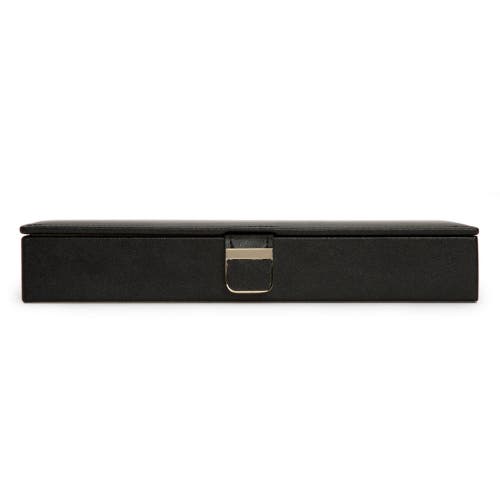 Wolf Palermo Safe Deposit Jewelry Box - Black In Black Anthracite