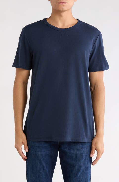 Short Sleeve Crewneck Cotton T-Shirt