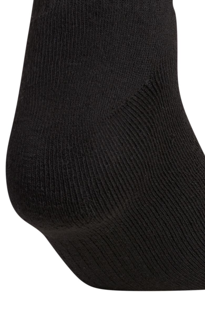 adidas Originals Trefoil 6-Pack Crew Socks, Alternate, color, Black