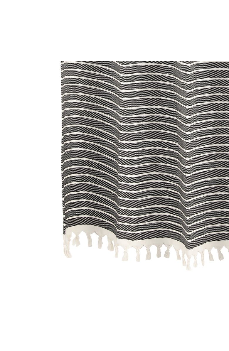 Olive & Linen Cloud Soft Shower Curtain, Alternate, color,