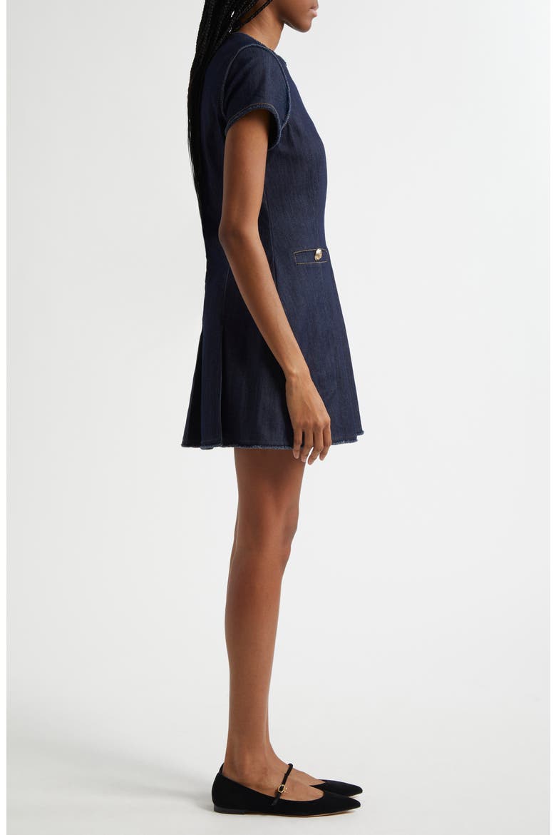 Nova Denim Dress, Alternate, color, INDIGO