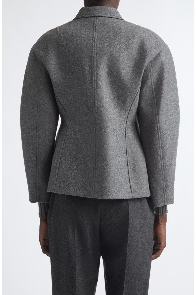 Slim Sculpted Jacket, Alternate, color, LAVA STONE