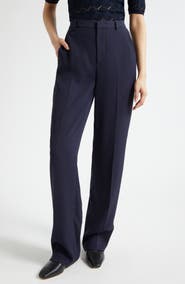Vince Elsa High Rise Straight Leg Trousers