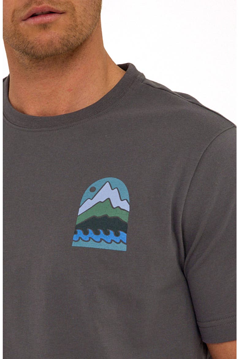 Rise & Fall Cotton Blend Graphic T-Shirt, Alternate, color, QUARRY
