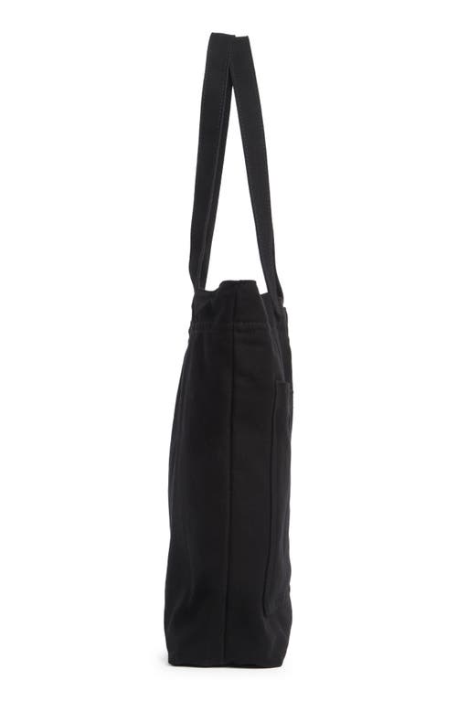 Madden Girl Canvas Tote In Black
