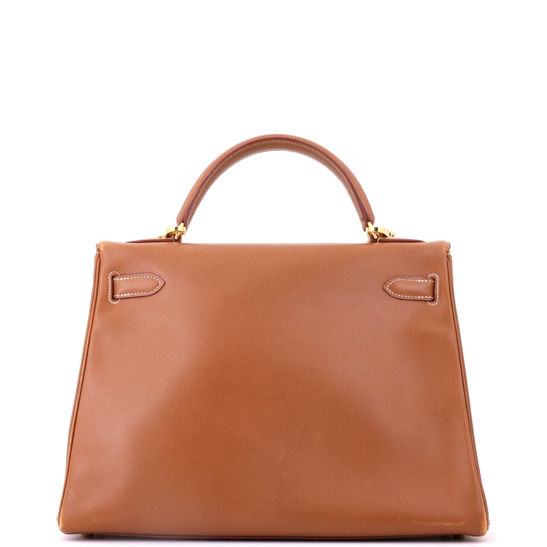 Kelly Handbag Brown Courchevel with Gold Hardware 32, Alternate, color, Gold
