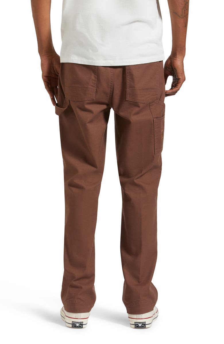 Brixton Builders Flat Front Carpenter Pants, Alternate, color, 