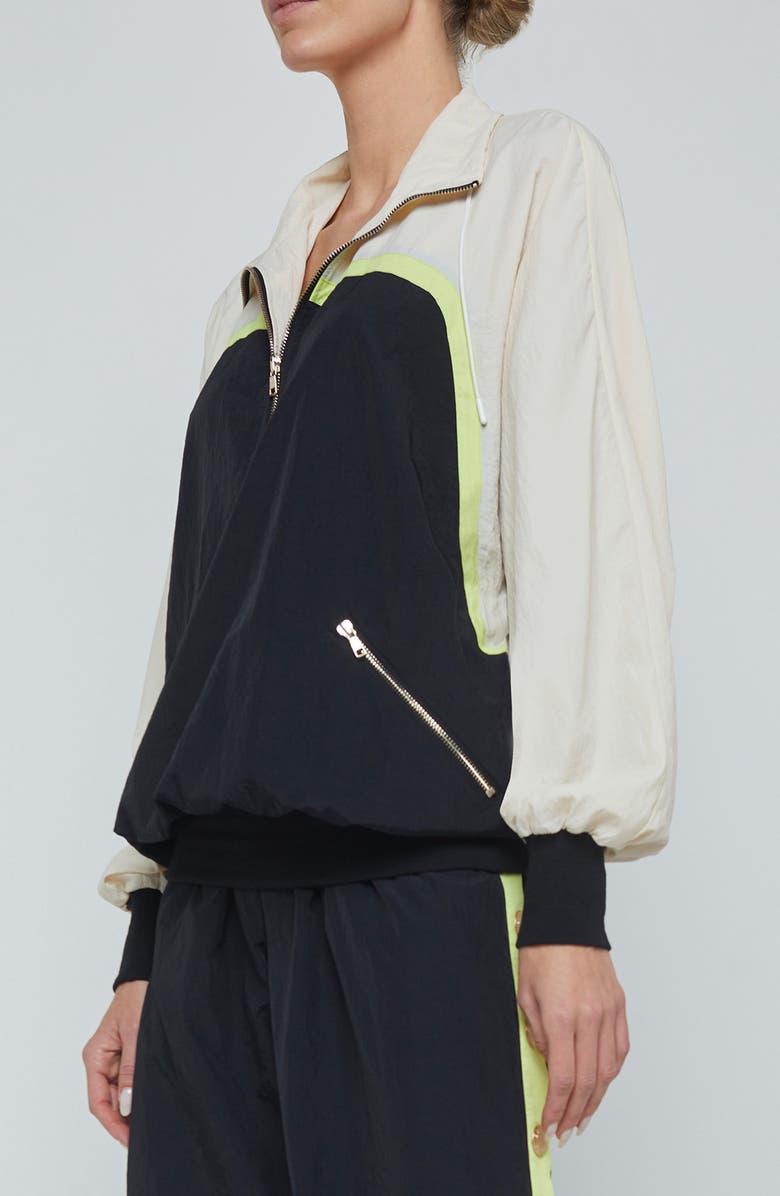 L'AGENCE Aurelia Water Repellent Pullover Jacket, Alternate, color,