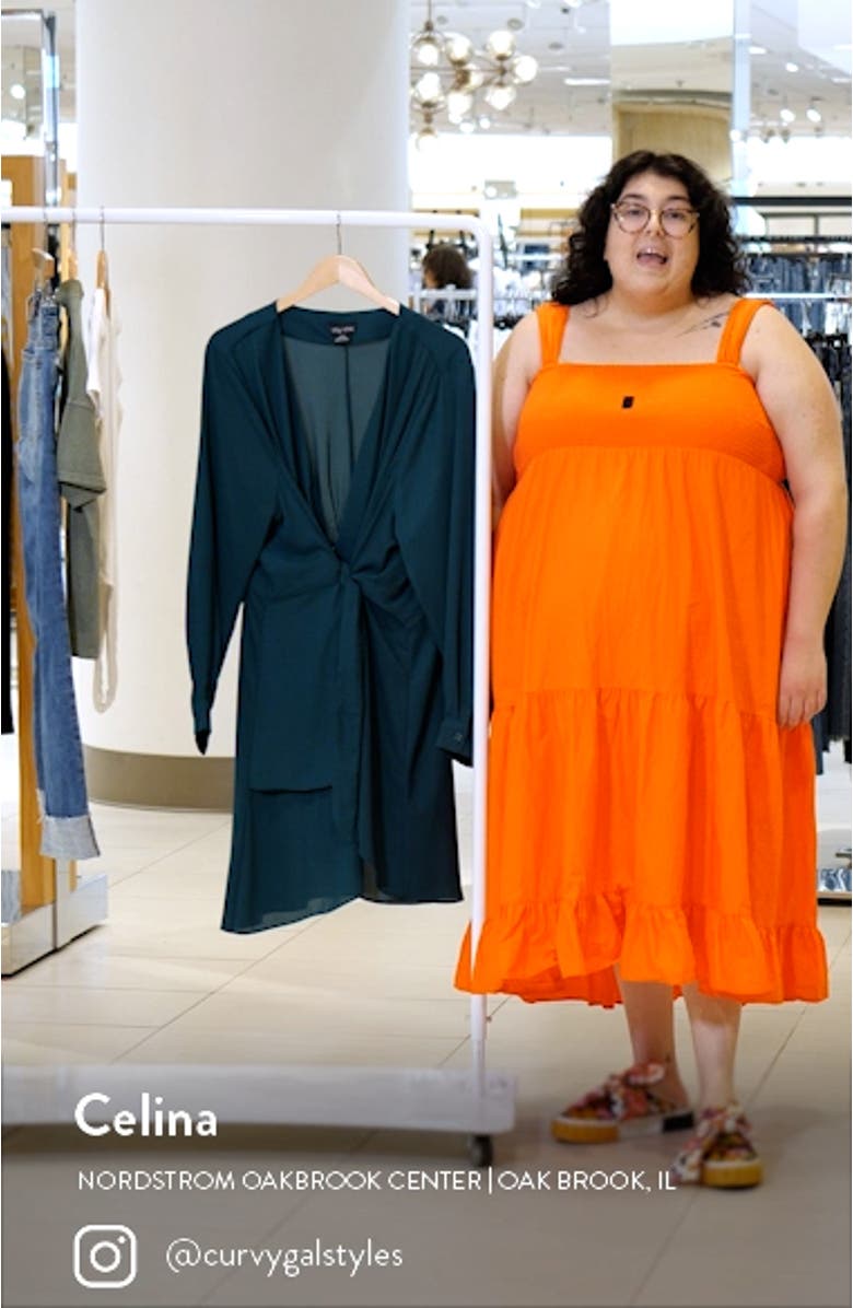 Shibara Faux Wrap High-Low Top, sales video thumbnail