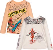 Marvel Spider-Man 2-Piece Long Sleeve T-Shirt Set