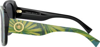 56mm Butterfly Sunglasses