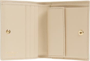 Double Gancio Leather French Wallet
