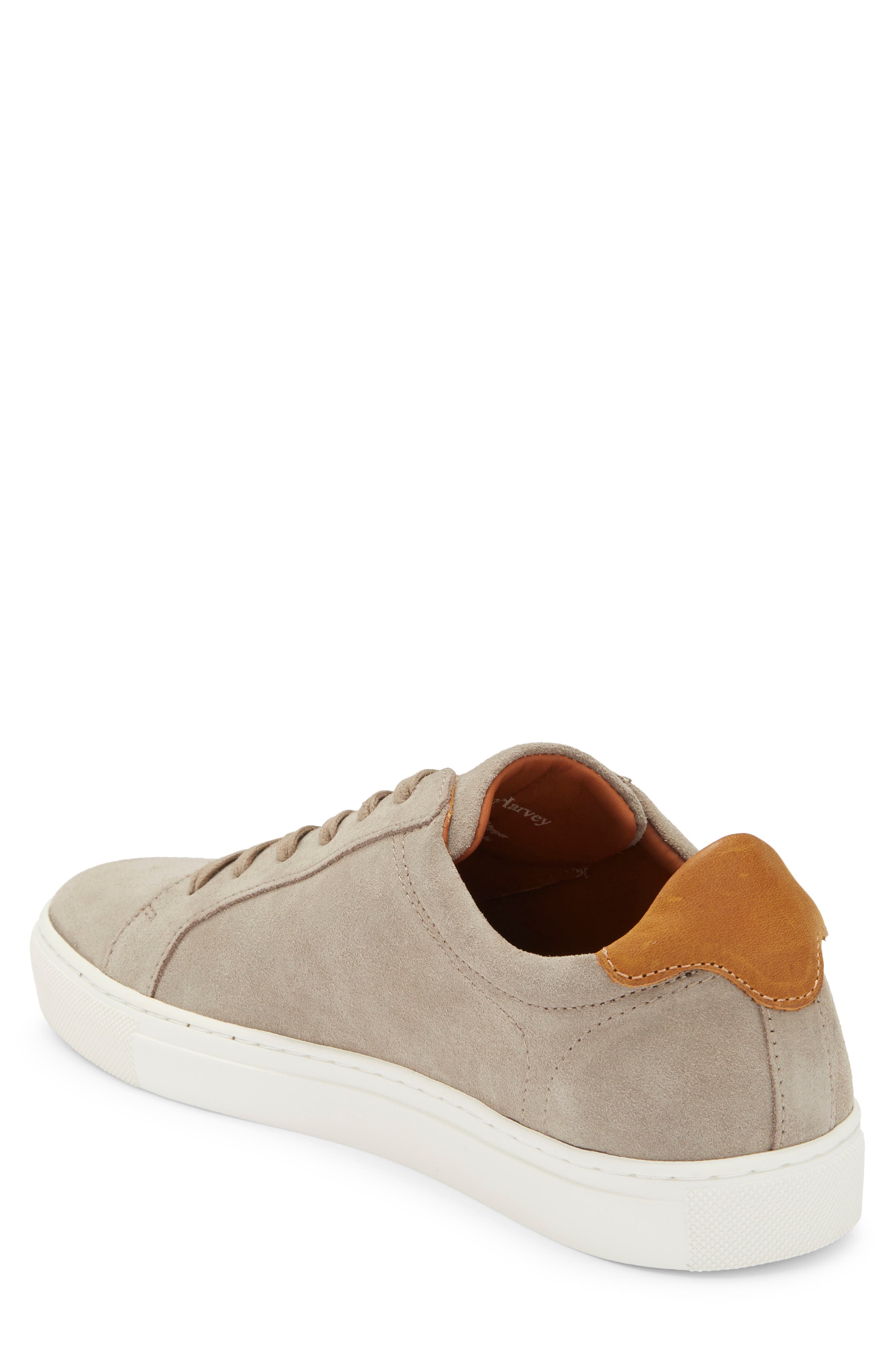 Leather Sneaker, Alternate, color, TAUPE