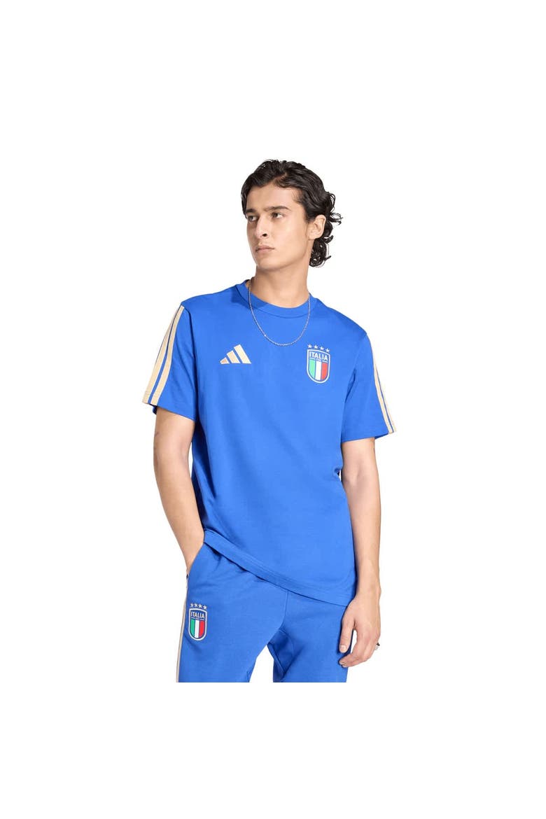 Men's adidas Blue Italy National Team FIFA x World Cup Alphaskin T-Shirt, Main, color, Blue