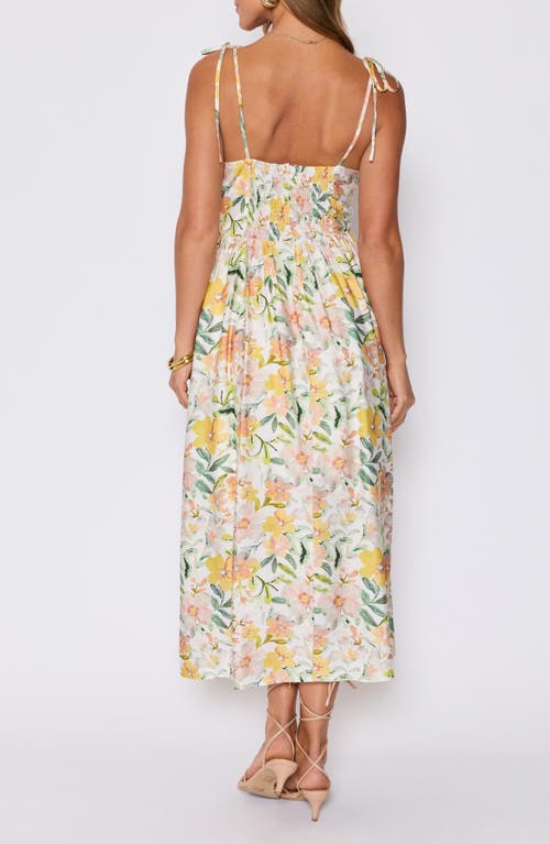 Vici Collection Emory Floral Sundress In Multi