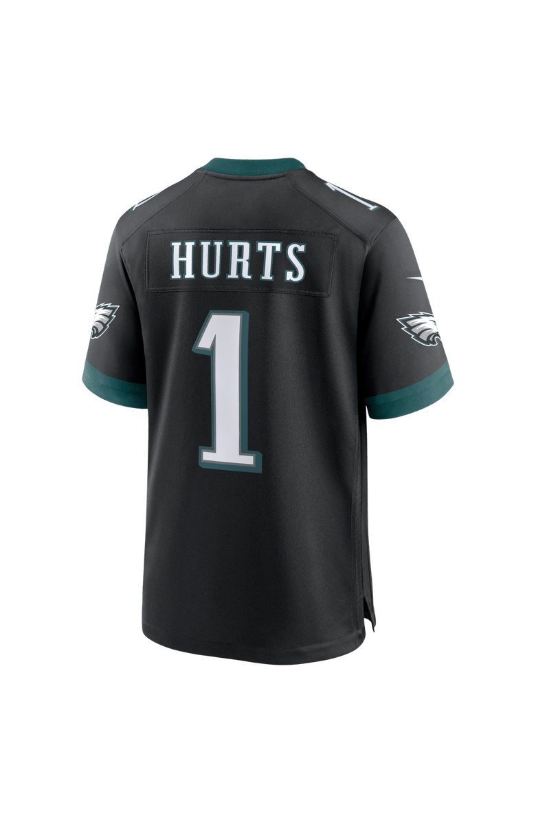 Nike Men's Nike Jalen Hurts  Black Philadelphia Eagles Alternate Game Jersey, Alternate, color, Black
