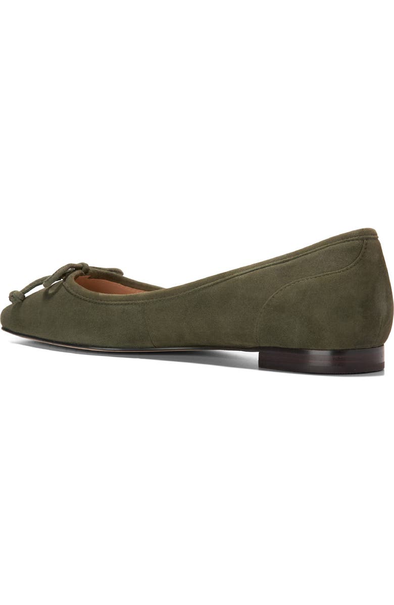 Cole Haan Paget Ballet Flat, Alternate, color, Olive Night Suede