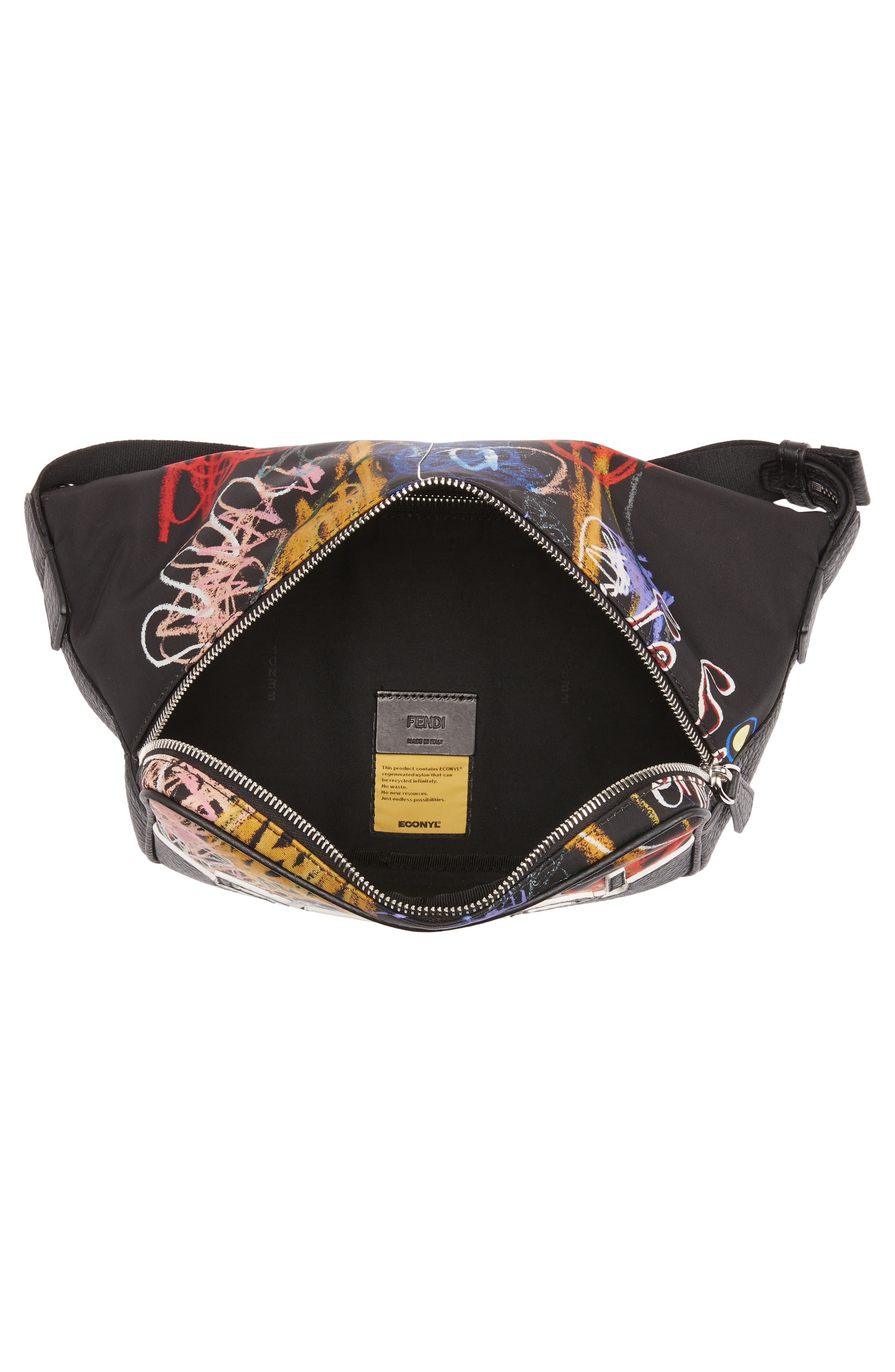 Fendi x Noel Fielding Logo Belt Bag, Alternate, color, 