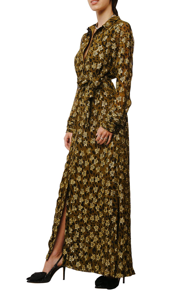 CIEBON Jynai Long Sleeve Shirtdress, Alternate, color, 