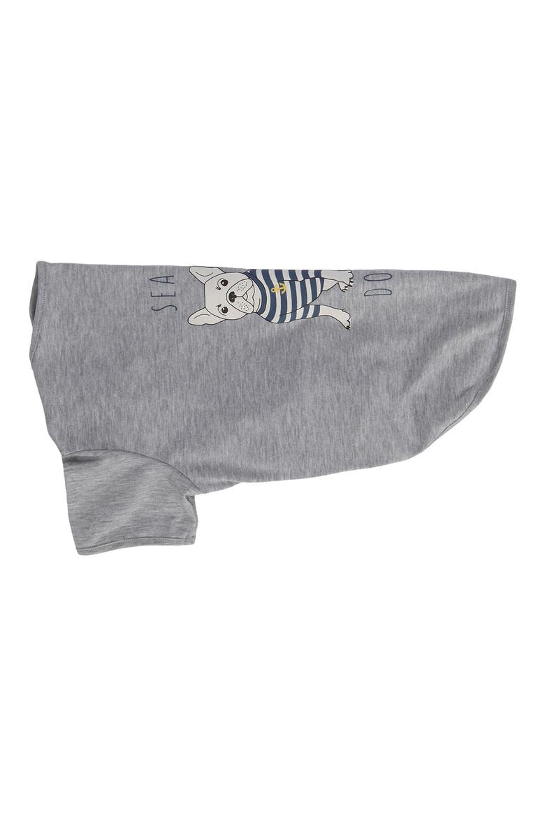 Sea Dog Pet T-Shirt, Alternate, color, DOG PRINT