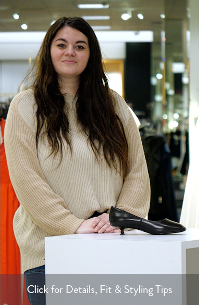 Subject Kitten Heel Pump, sales video thumbnail