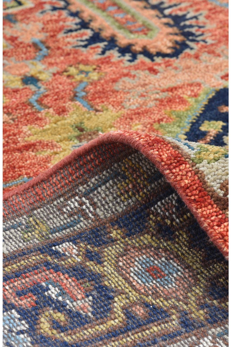 Miranda Handmade Wool Blend Area Rug, Alternate, color, RUST