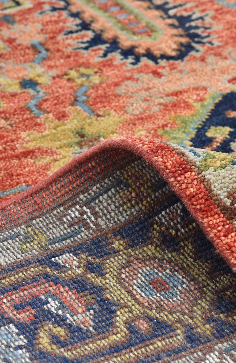 Solo Rugs Miranda Handmade Wool Blend Area Rug, Alternate, color, Rust