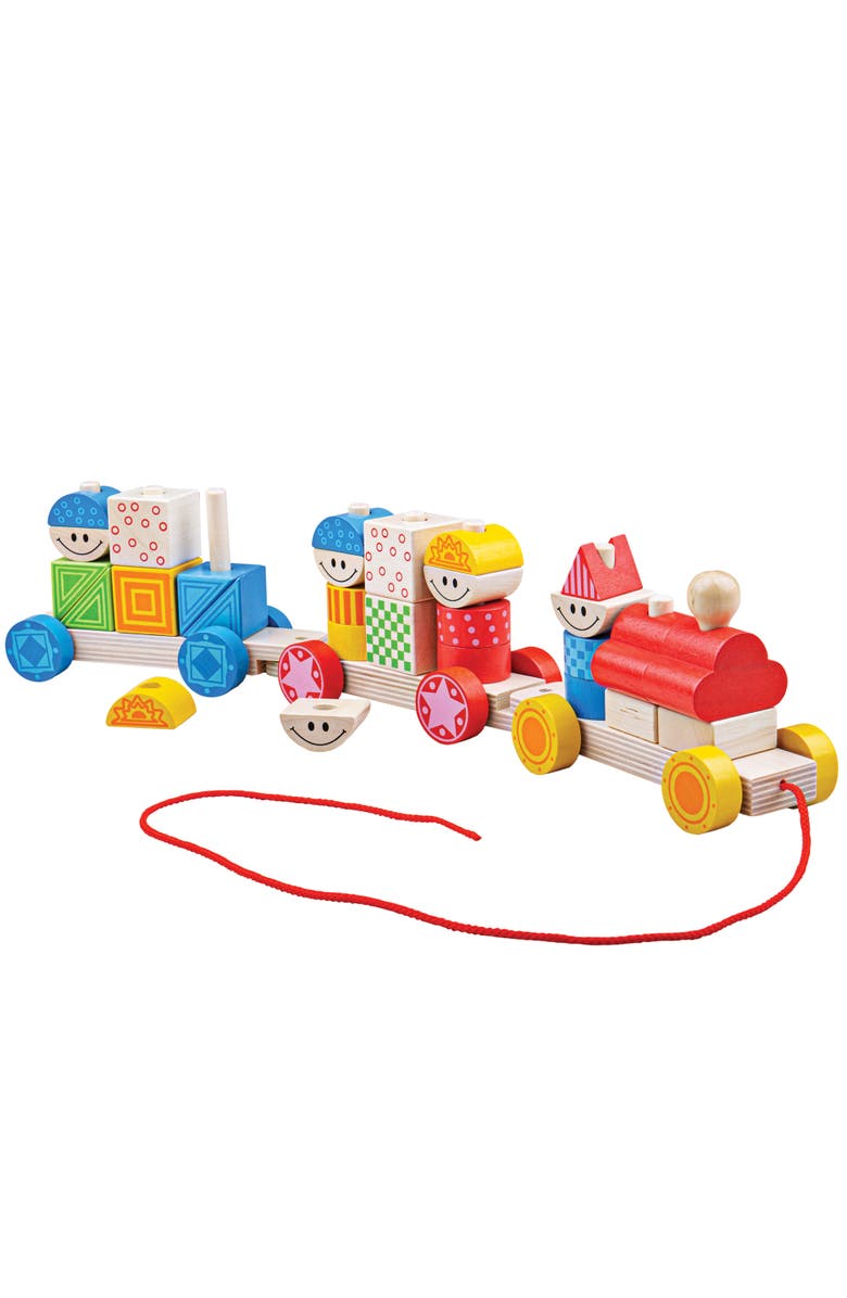 Bigjigs Baby Build Up Train, Main, color,