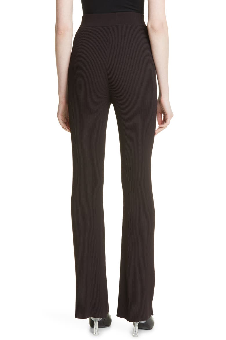 Logan Ribbed Pants, Alternate, color, GANACHE