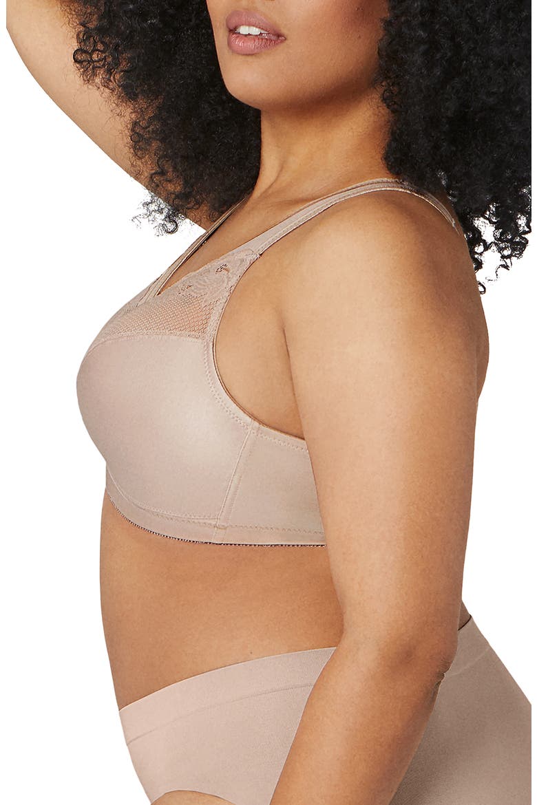 MagicLift® Minimizer Bra, Alternate, color, BROWN