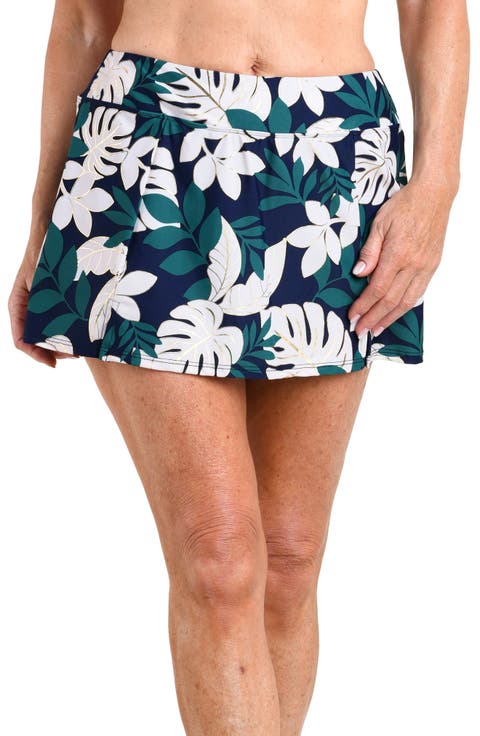 Canopy Blooms Swim Skirt