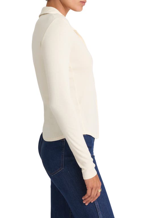 Madewell Camp Long Sleeve Button-up Shirt In White