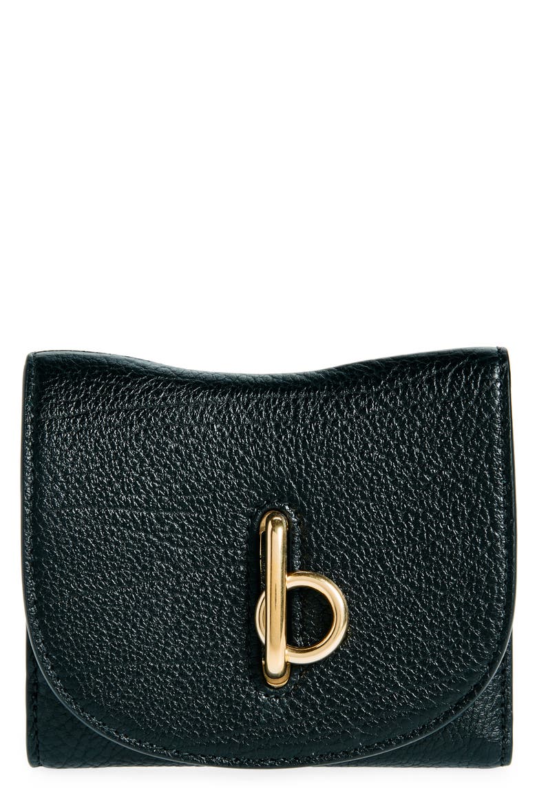 Rocking Horse Compact Wallet, Main, color, BLACK