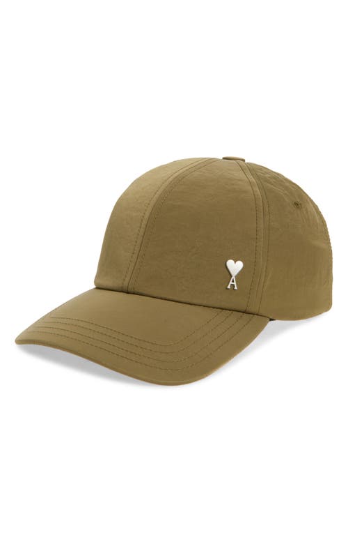 Ami Alexandre Mattiussi Ami Paris Ami De Coeur Baseball Cap In Green
