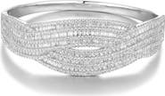 FZN Cubic Zirconia Bangle Bracelet